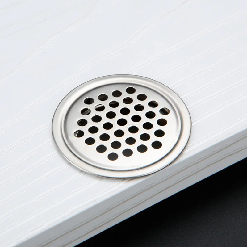 Grille d'aération ronde pour armoire