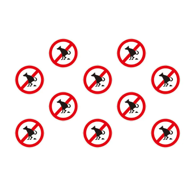 Autocollant de caca pour animaux de compagnie