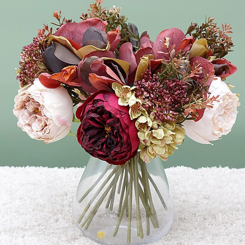 Plante Retombante Fleur Rouge