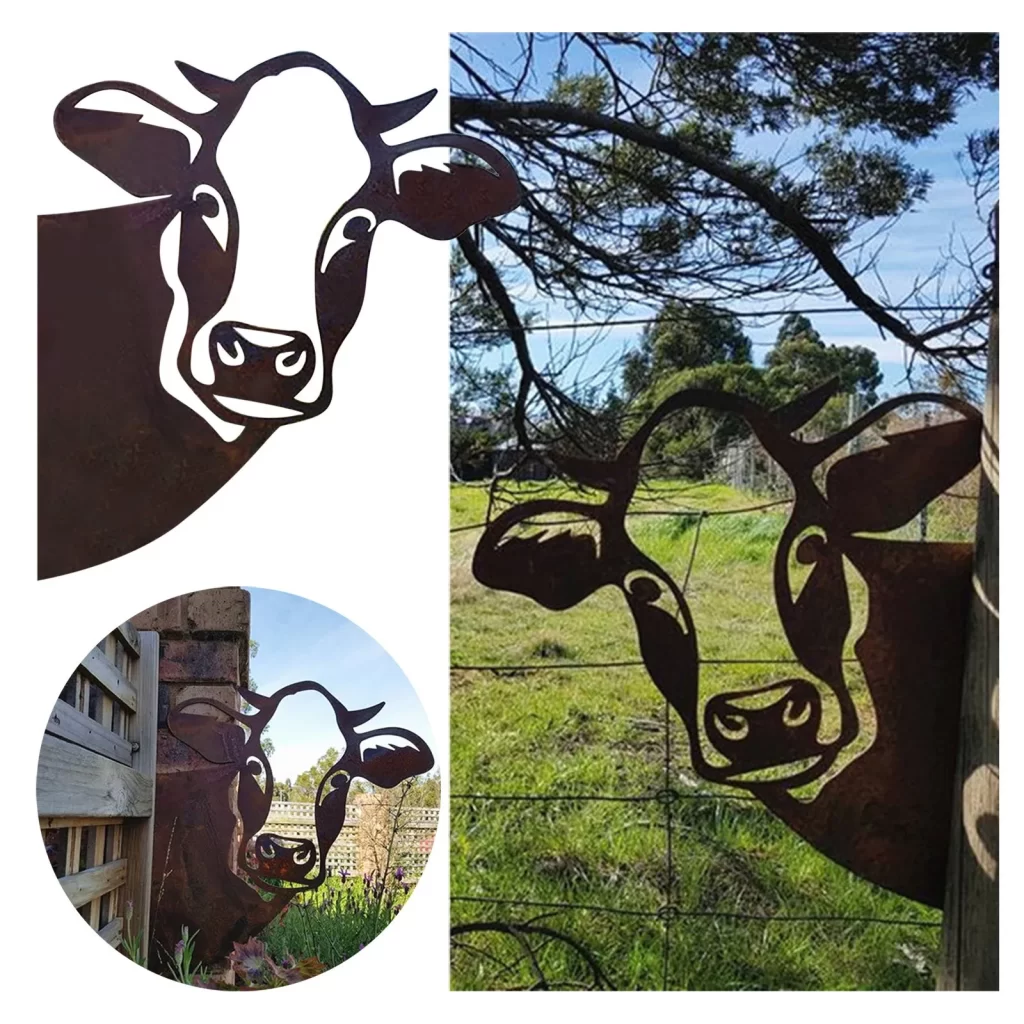 Vache En Resine Pour Jardin