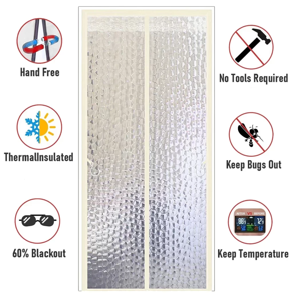 Rideau Pvc Transparent