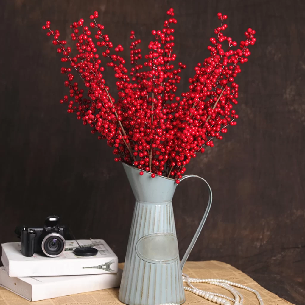 Plante Retombante Fleur Rouge