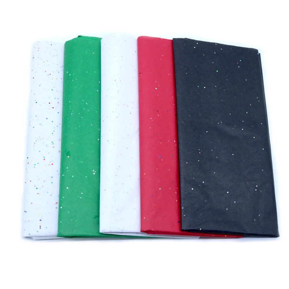 Papier de soie pailleté