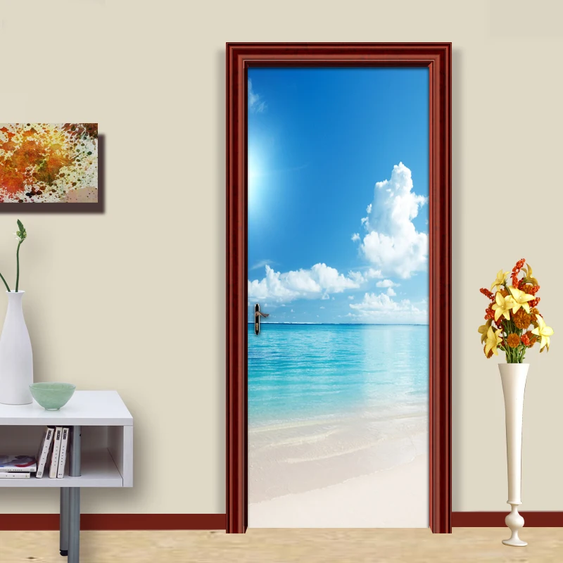 Porte DʼEntrée En Pvc Blanc