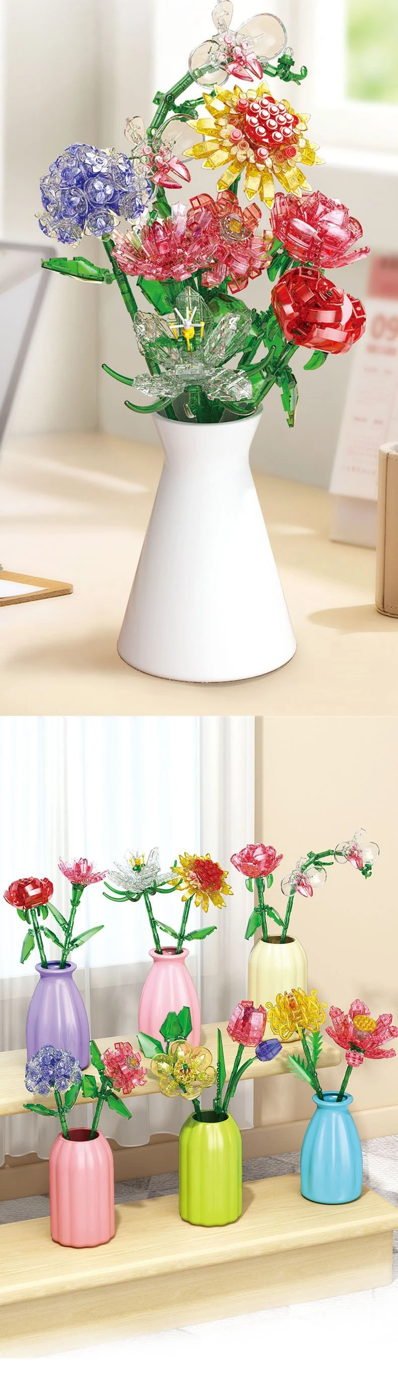 Fleur en cristal