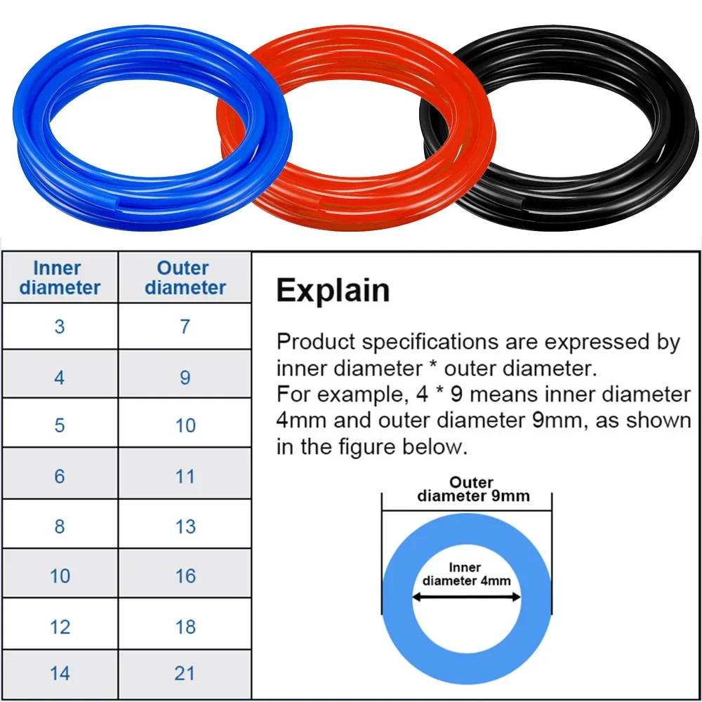 Tuyau en silicone pour aspirateur de voiture