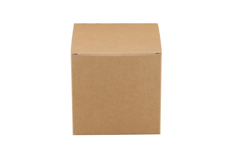 Boîte-cadeau carrée en kraft