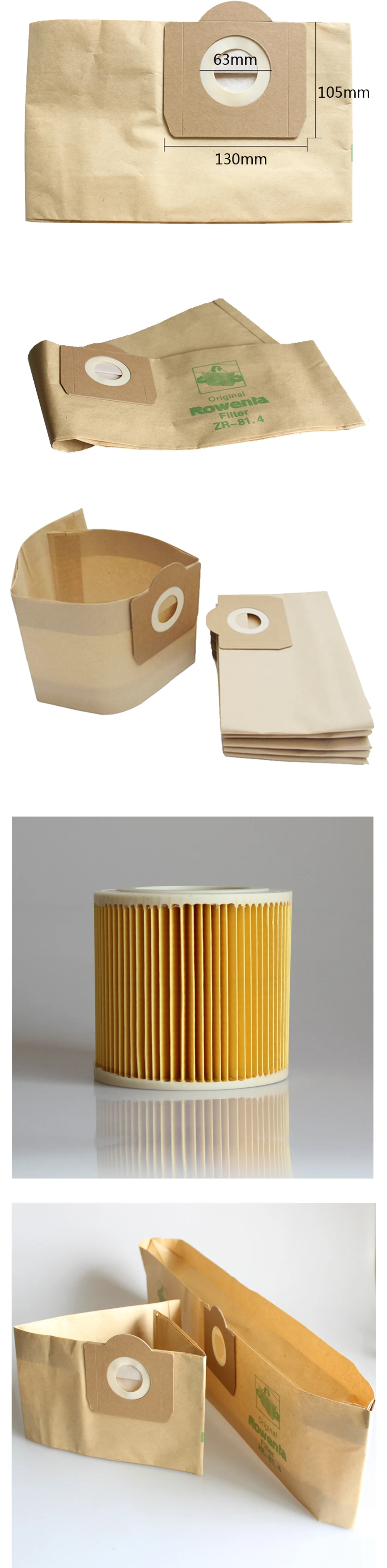 Sac à poussière filtre HEPA pour aspirateur Karcher