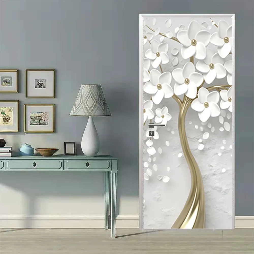 Porte DʼEntrée En Pvc Blanc