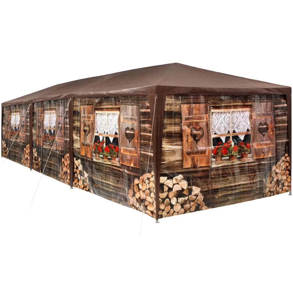 Table De Jardin Ronde En Bois 8 Personnes